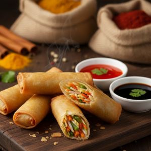 Vegetable Spring Roll (6 pcs)
